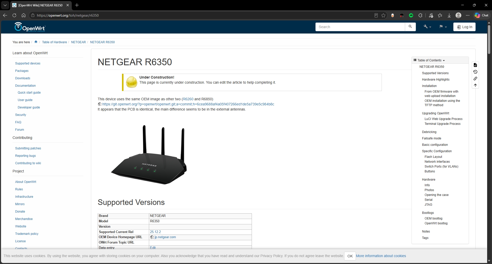 OpenWrt Table of Hardware 2